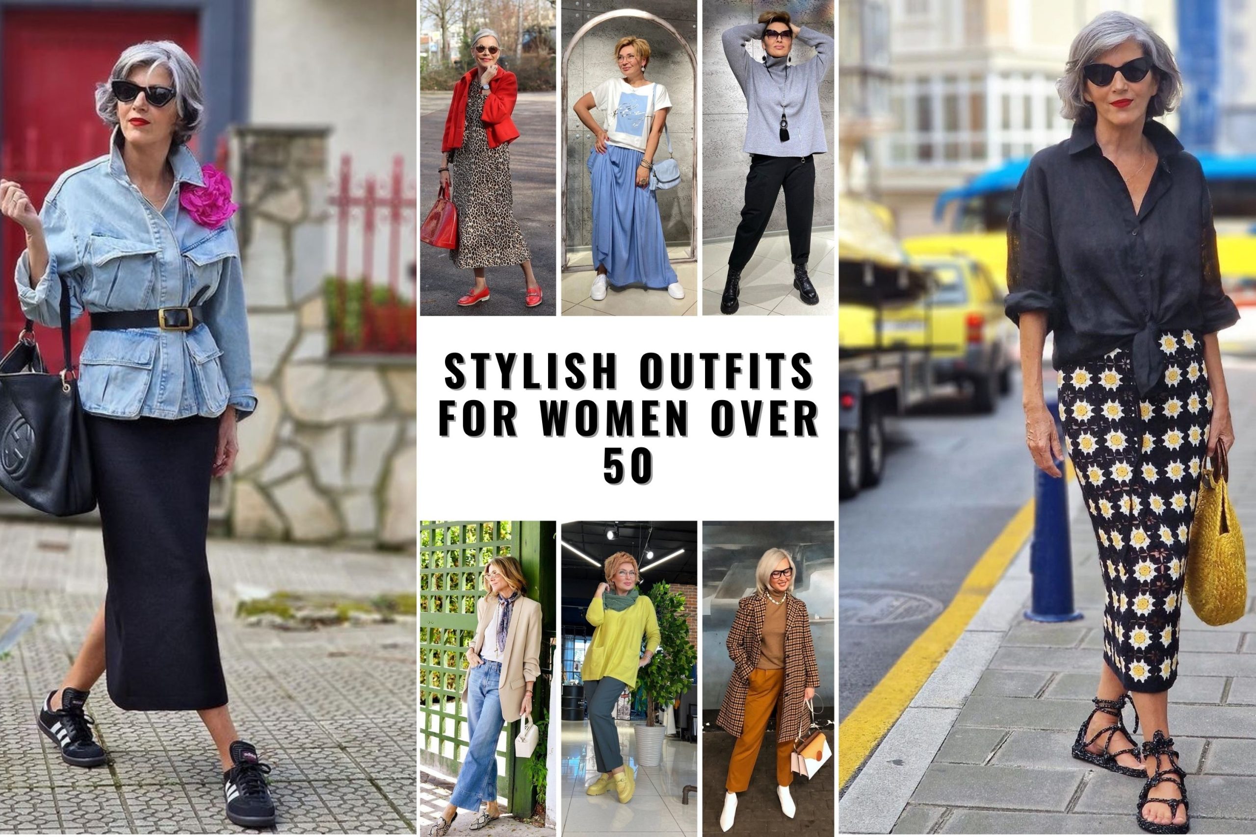 26 Stylish Outfits for Women Over 50: Ageless Chic & Elegance - Your ...