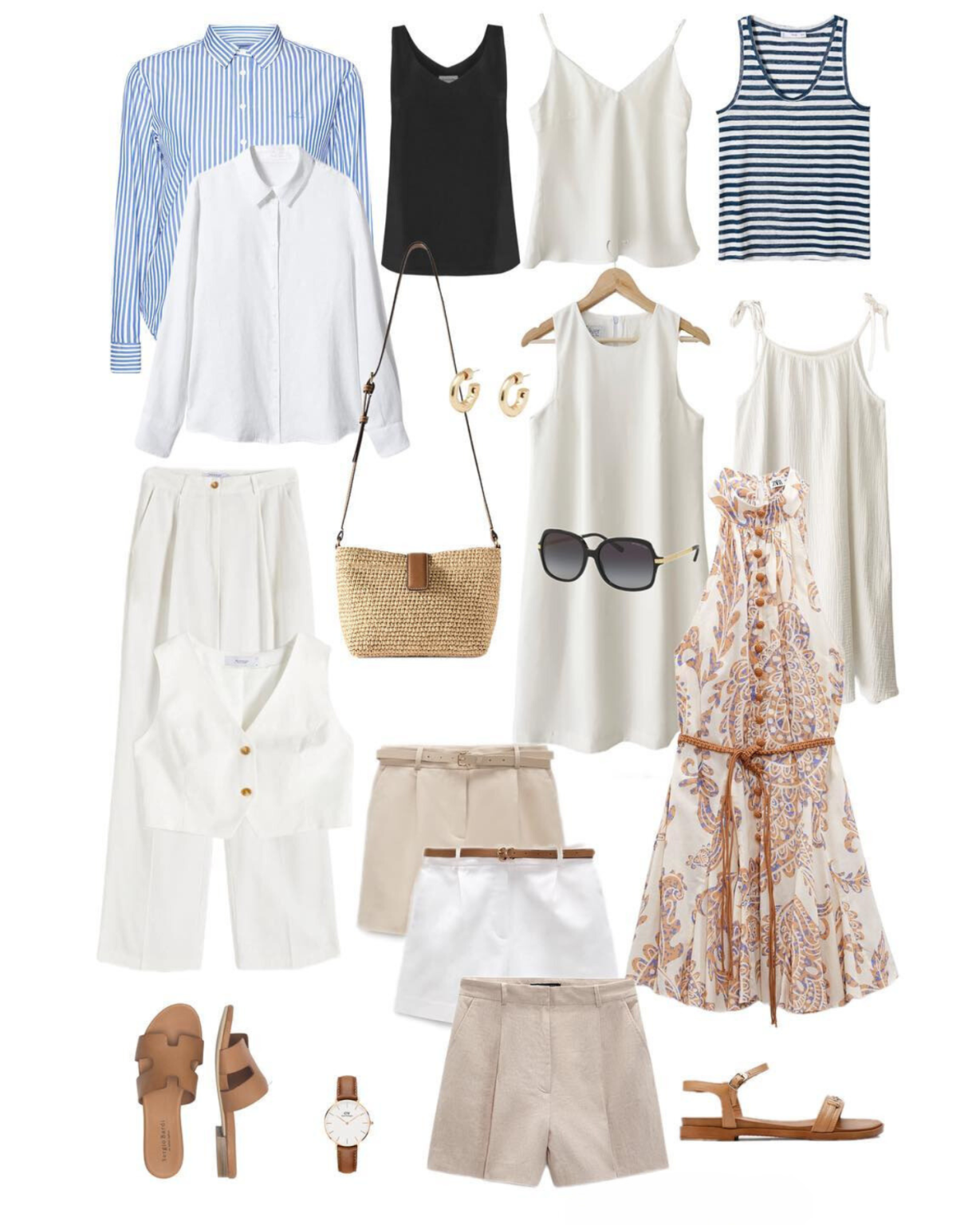 25 Must-Have Pieces for Your 2024 Summer Capsule Wardrobe - Your Guide ...